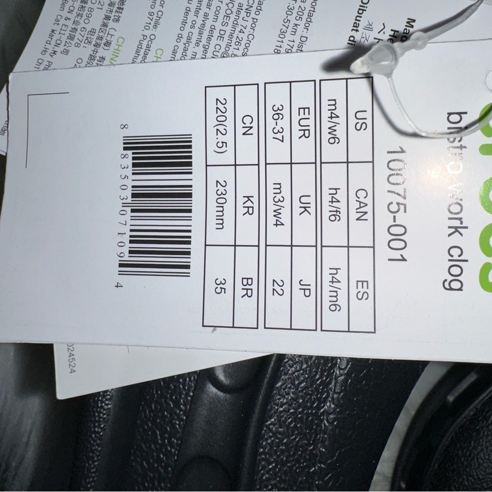 Crocs Women Black Work - Picture 5 of 5